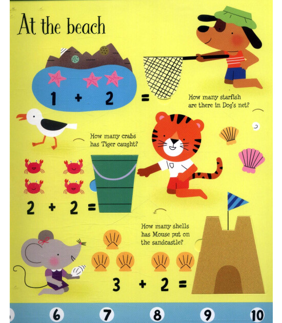 Usborne Publishing Lift-the-Flap: First Sums