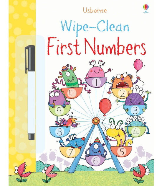 Usborne Publishing Wipe-clean First Numbers