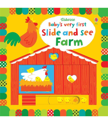 Usborne Publishing Baby's Very First Slide and See: Farm