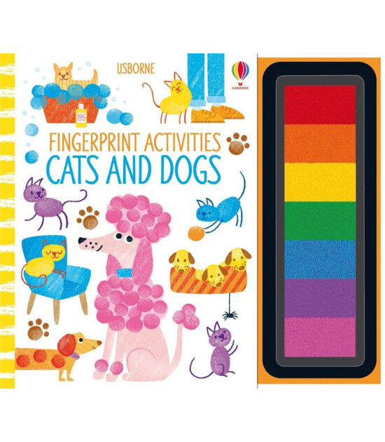 Usborne Fingerprint Activities // Cats and Dogs