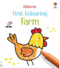 Usborne Publishing First Colouring: Farm
