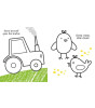 Usborne Publishing First Colouring: Farm