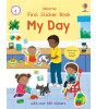 Usborne Publishing First Sticker Book: My Day