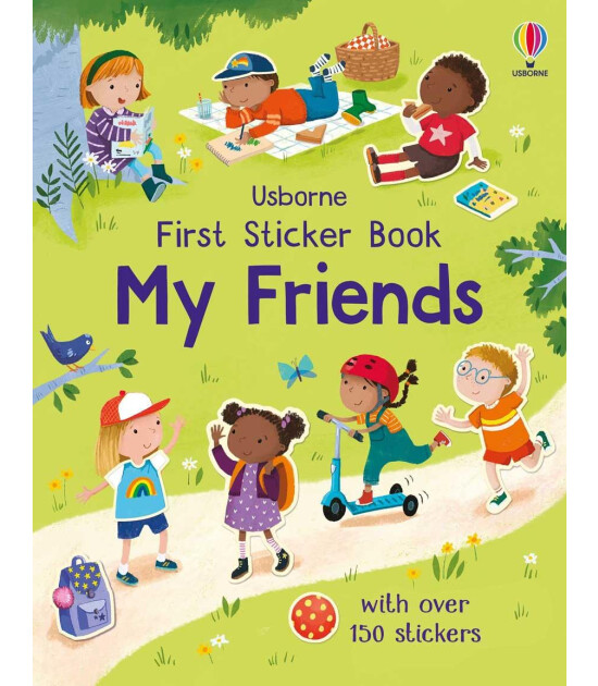 Usborne First Sticker Book : My Friends