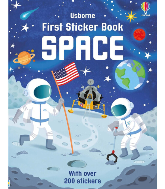 Usborne Publishing First Sticker Book: Space