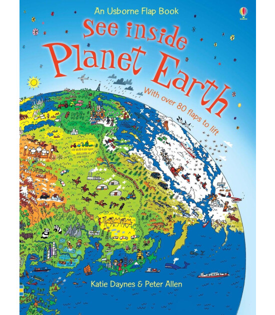 Usborne Publishing Flap Book See Inside: Planet Earth