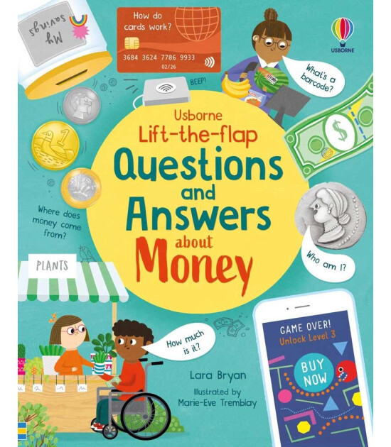 Usborne Publishing Lift-the-flap Questions and Answers: About Money