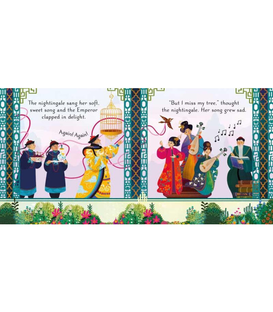 Usborne Publishing Little Board Books: The Emperor and the Nightingale