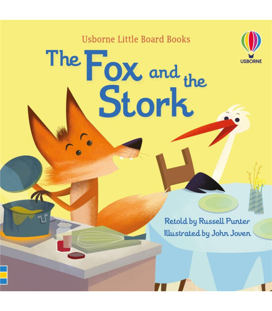 Usborne Publishing Little Board Books: The Fox and the Stork