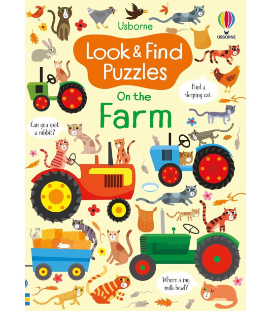 Usborne Publishing Look and Find Puzzles: On the Farm