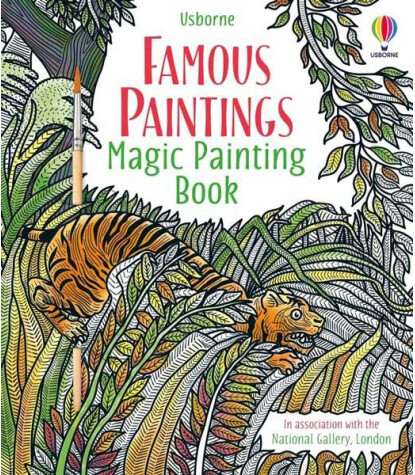 Usborne Publishing Magic Painting Books: Famous Paintings