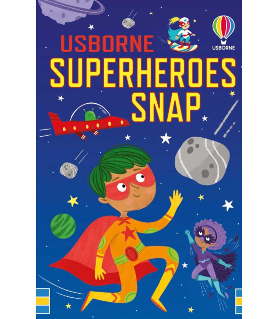 Usborne Publishing Snap Cards: Superheroes Snap