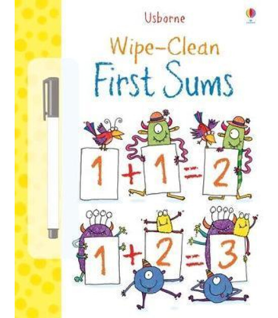 Usborne Wipe-clean First Sums