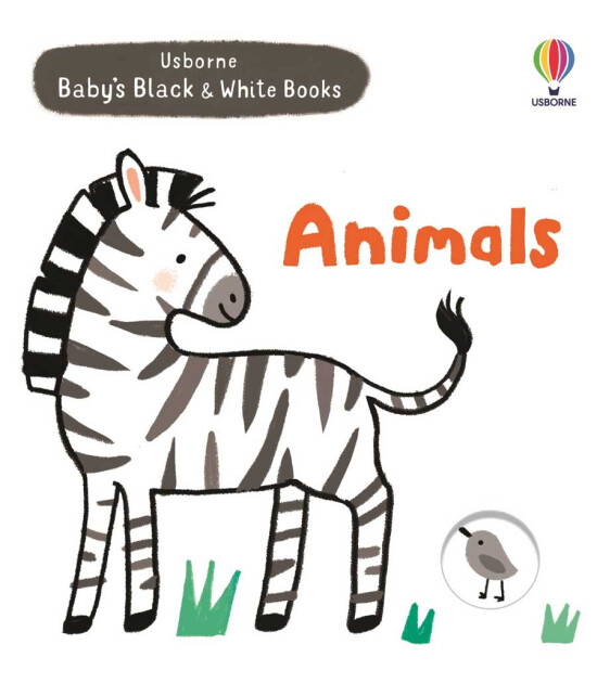 Usborne Baby's Black and White Books: Animals