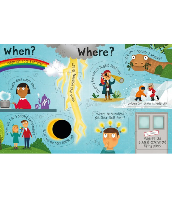 Usborne Lift-the-flap Questions and Answers about Science