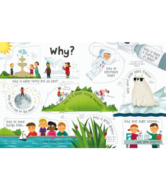 Usborne Lift-the-flap Questions and Answers about Science
