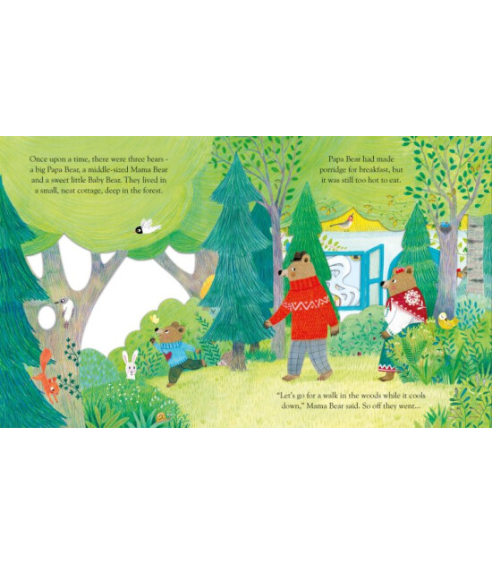 Usborne Peep Inside a Fairy Tale Goldilocks and the Three Bears - Keyif ...