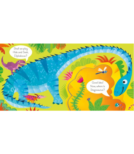 Usborne Play Hide & Seek with the Dinosaurs