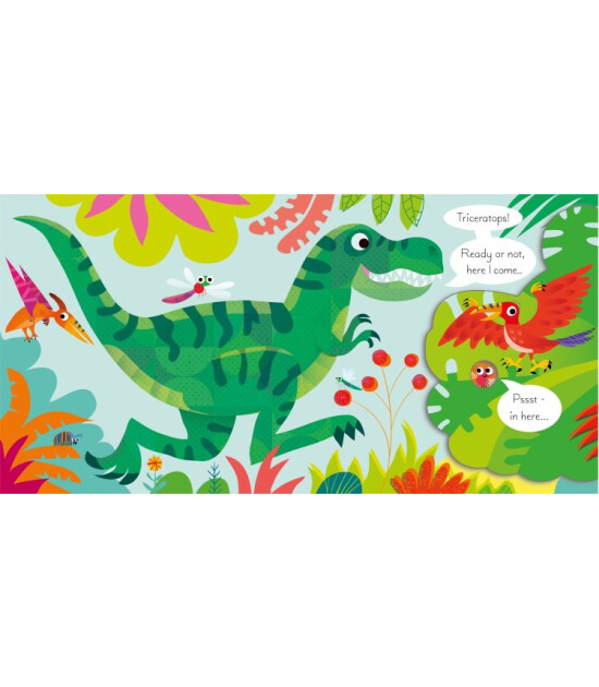 Usborne Play Hide & Seek with the Dinosaurs
