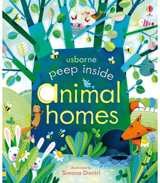 Usborne Peep Inside: Animal Homes