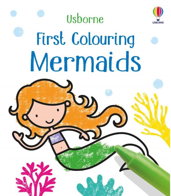Usborne First Colouring Mermaids