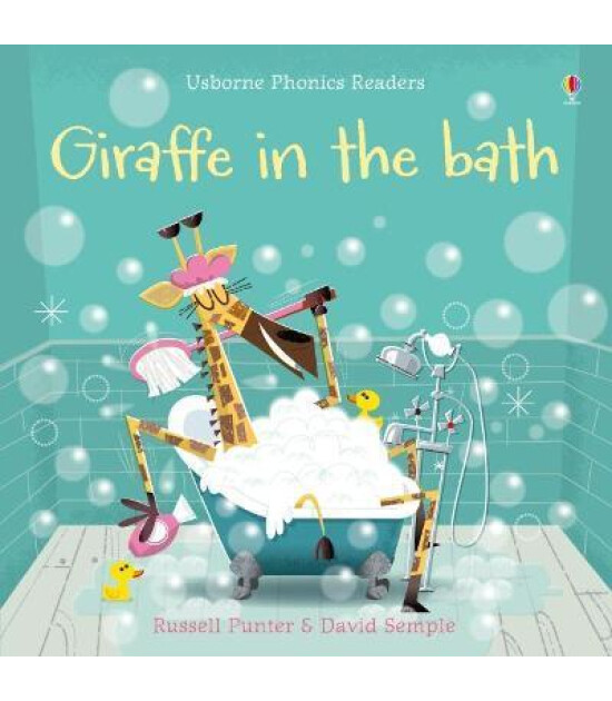 Usborne Giraffe in the Bath