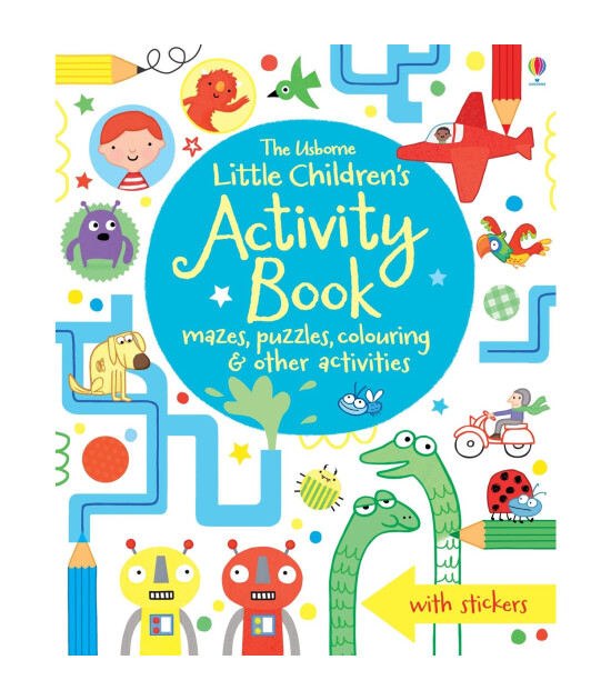 Little Children's Activity Book: Mazes, Puzzles and Colouring