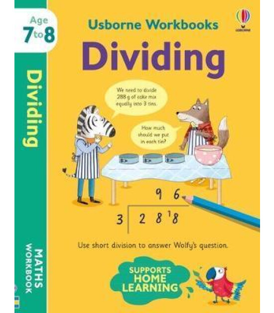 Usborne Usborne Workbooks Dividing 7-8