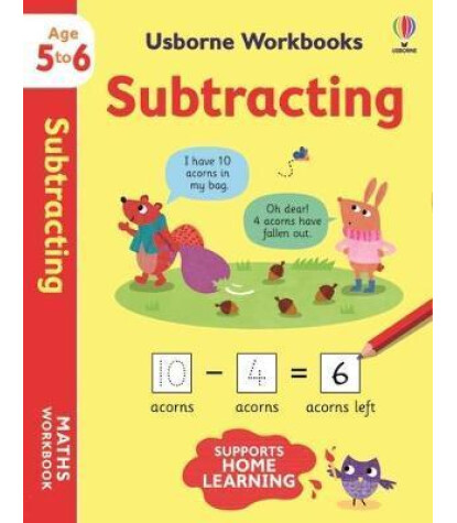 Usborne Usborne Workbooks Subtracting 5-6