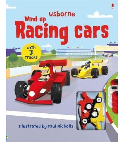 USB - Wind-Up Racing Cars