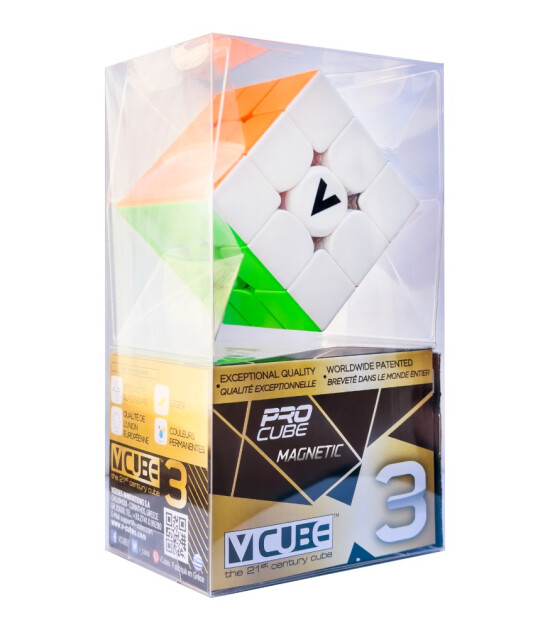 V-Cube Magnetic Pro K&uuml;p (3) // Beyaz