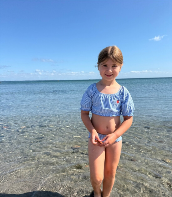 Vanilla Copenhagen Kız &Ccedil;ocuk UV Korumalı Bikini // Ladybug