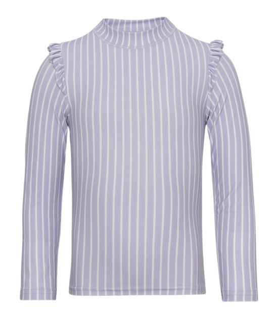 Vanilla Copenhagen &Ccedil;ocuk UV Korumalı Tiş&ouml;rt Mayo // Lavender Striped
