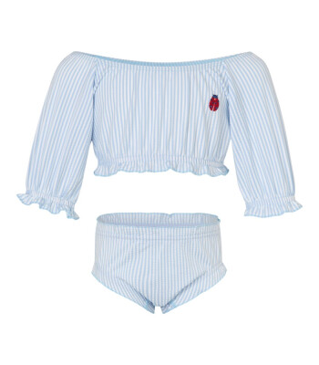 Vanilla Copenhagen Kız &Ccedil;ocuk UV Korumalı Bikini // Ladybug