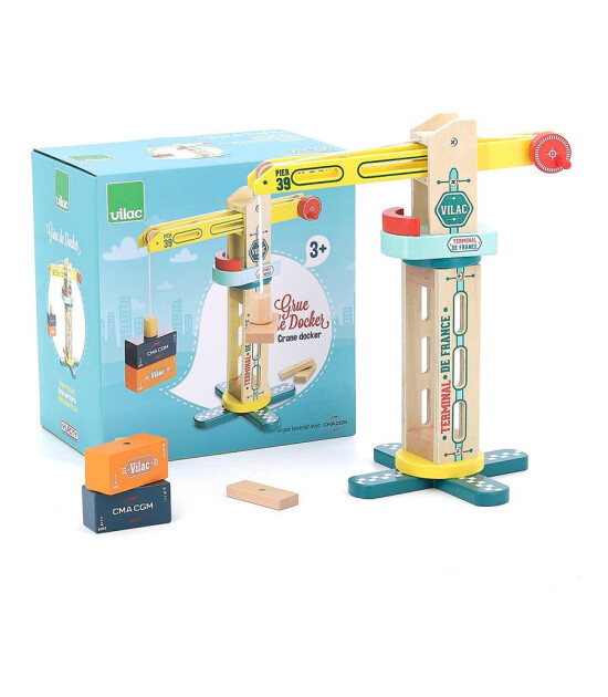 Vilac Vilacity Mıknatıslı Mini Vinç