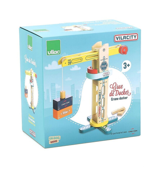 Vilac Vilacity Mıknatıslı Mini Vinç