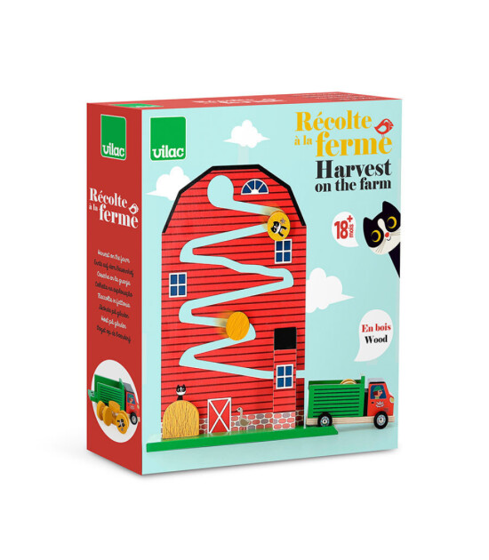 Vilac Ahşap Aktivite Oyuncağı // &Ccedil;iftlik