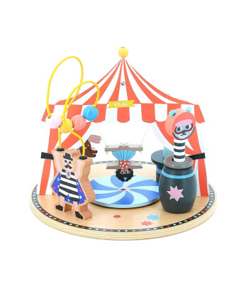 Vilac Ahşap Aktivite Oyuncağı // Sirk