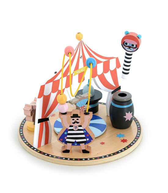 Vilac Ahşap Aktivite Oyuncağı // Sirk