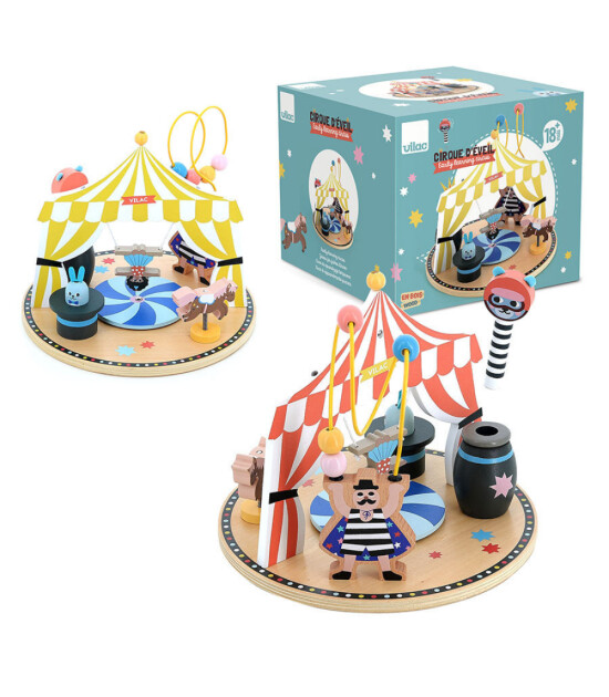 Vilac Ahşap Aktivite Oyuncağı // Sirk