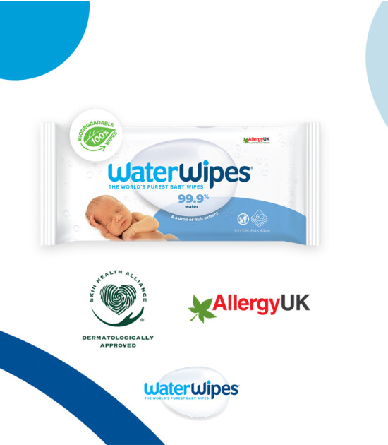 WaterWipes BIO Islak Mendil 9x60 'lı Paket (540 adet)