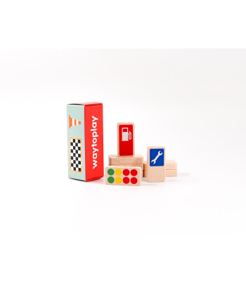 Waytoplay Roadblocks Yol İşaret Seti // Race Signs