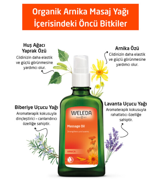 Weleda Arnica Masaj Yağı