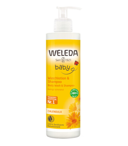 Weleda Baby Calendula Saç ve Vücut Şampuanı (400 ml)