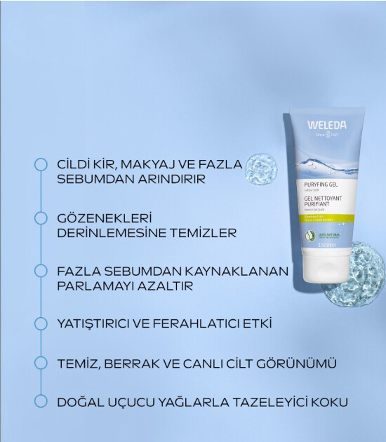 Weleda Deep Cleansing Arındırıcı Y&uuml;z Temizleme Jeli