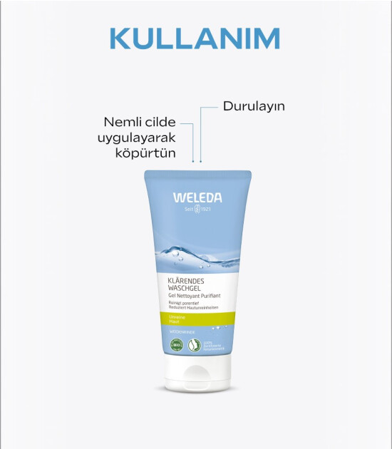 Weleda Deep Cleansing Arındırıcı Y&uuml;z Temizleme Jeli
