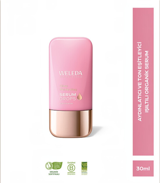 Weleda Glow Perfecting Serum Drops Organik Aydınlatıcı ve Ton Eşitleyici Serum