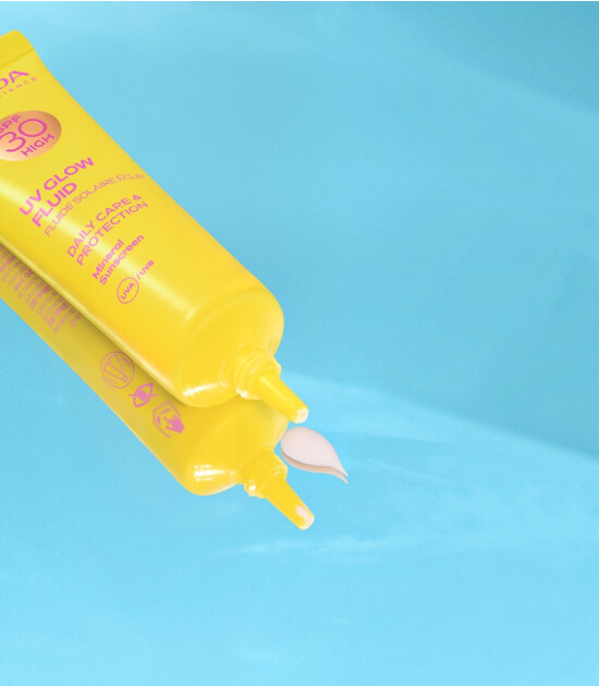 Weleda UV Glow Fluid LSF30 %100 Mineral Doğal Y&uuml;z G&uuml;neş Kremi (SPF30)