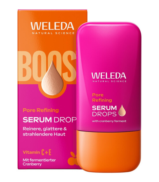 Weleda Pore Refining Serum Drops Organik P&uuml;r&uuml;zs&uuml;zleştirici ve Aydınlatıcı C Vitamini Serum