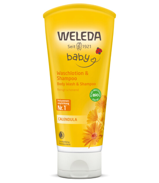 Weleda Calendula Organik Bebek ve Çocuk Saç ve Vücut Şampuanı